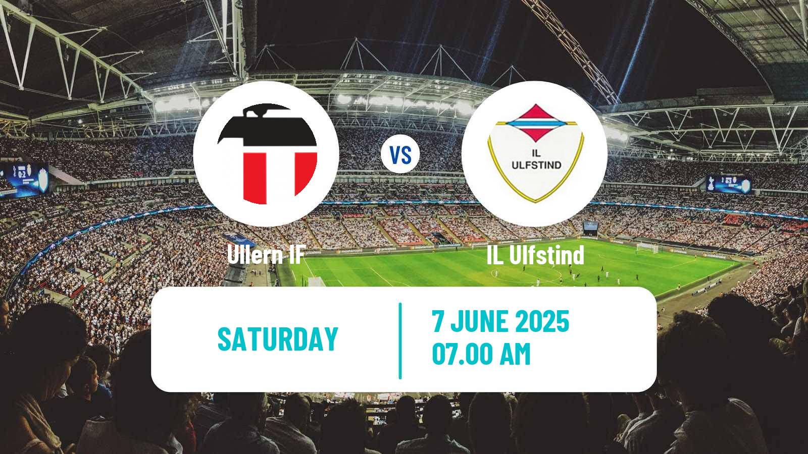 Soccer Norwegian Division 3 - Group 1 Ullern - Ulfstind