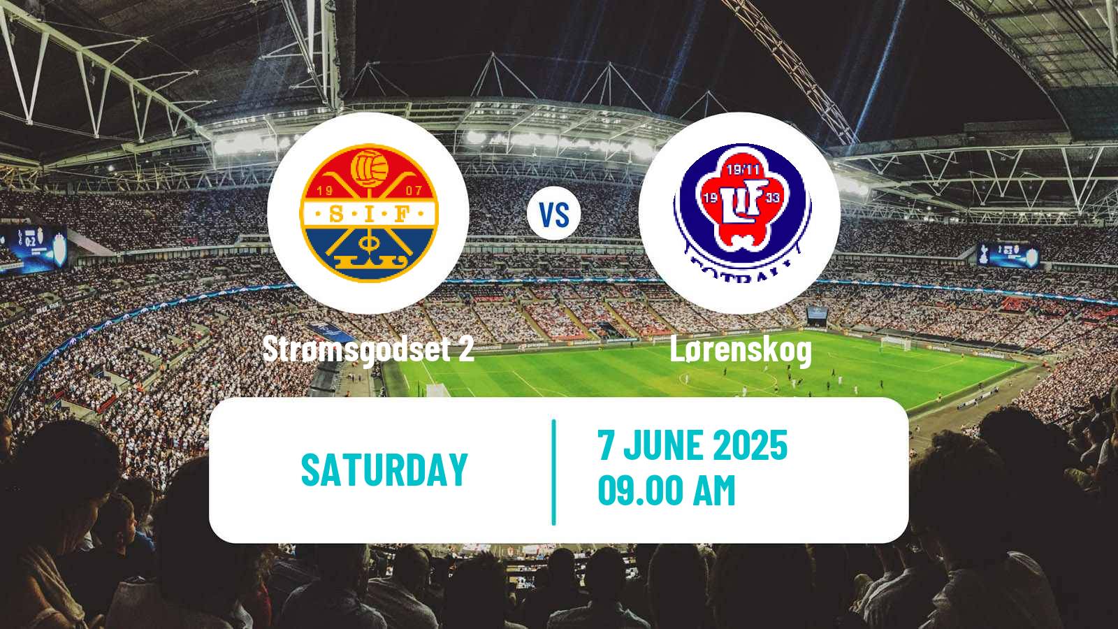 Soccer Norwegian Division 3 - Group 3 Strømsgodset 2 - Lørenskog