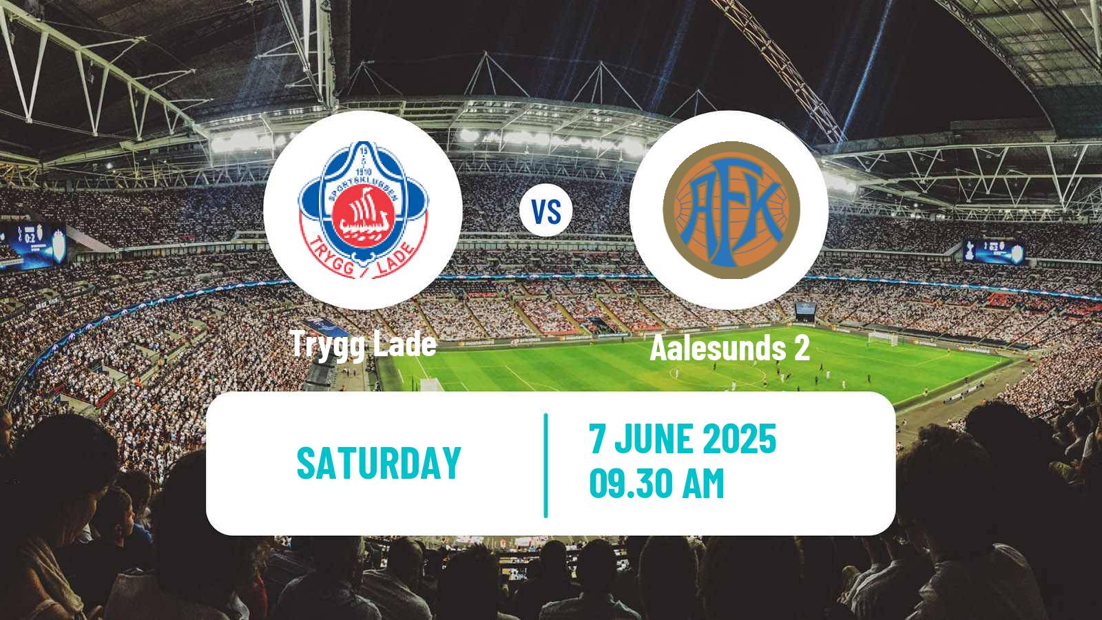 Soccer Norwegian Division 3 - Group 2 Trygg Lade - Aalesunds 2
