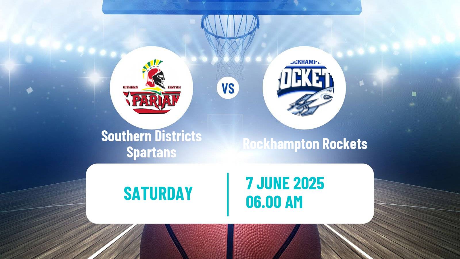 Basketball Australian NBL1 North Southern Districts Spartans - Rockhampton Rockets
