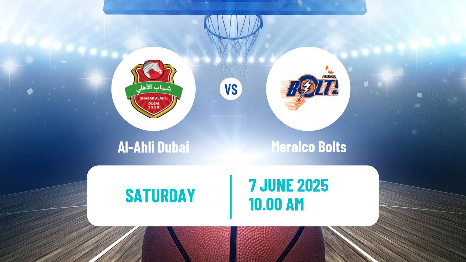 Basketball Asia Champions League Basketball Al-Ahli Dubai - Meralco Bolts