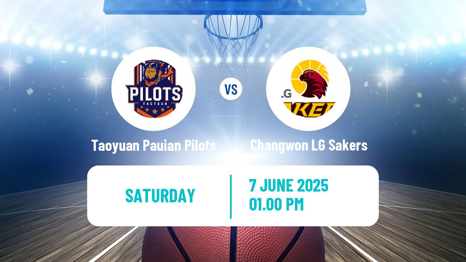 Basketball Asia Champions League Basketball Taoyuan Pauian Pilots - Changwon LG Sakers