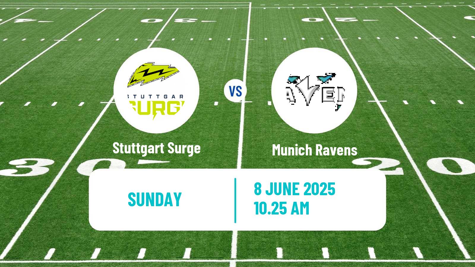American football European League of American Football Stuttgart Surge - Munich Ravens