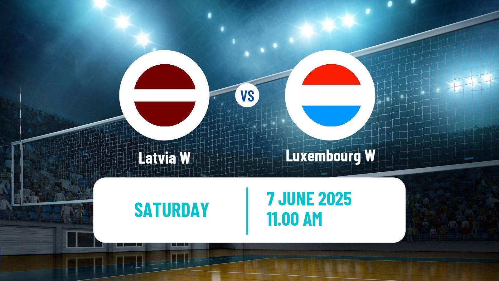 Volleyball Silver European League Volleyball Women Latvia W - Luxembourg W
