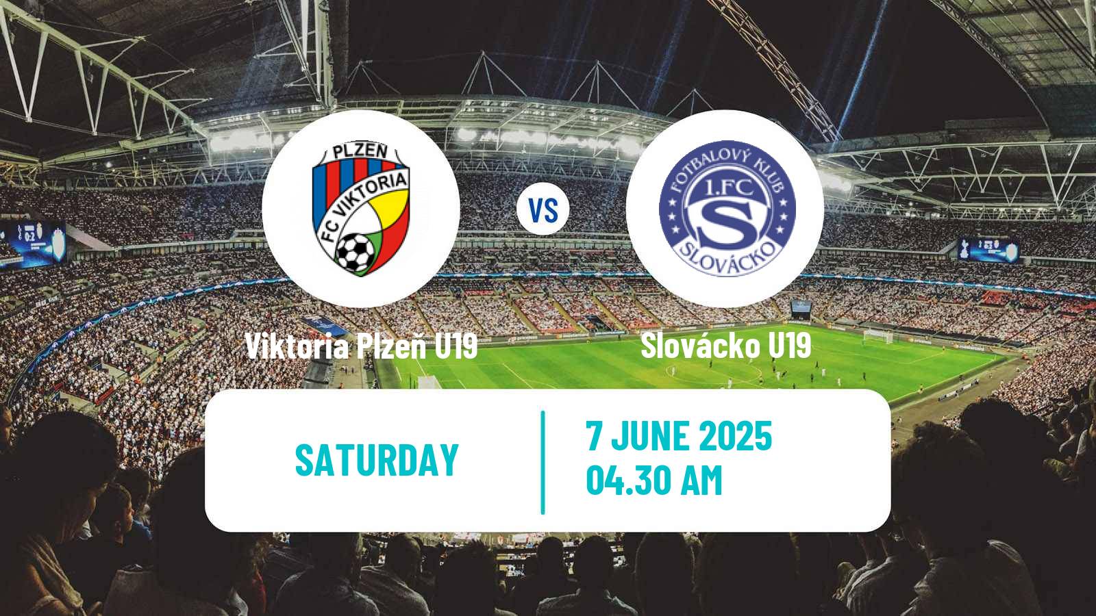 Soccer Czech U19 League Viktoria Plzeň U19 - Slovácko U19