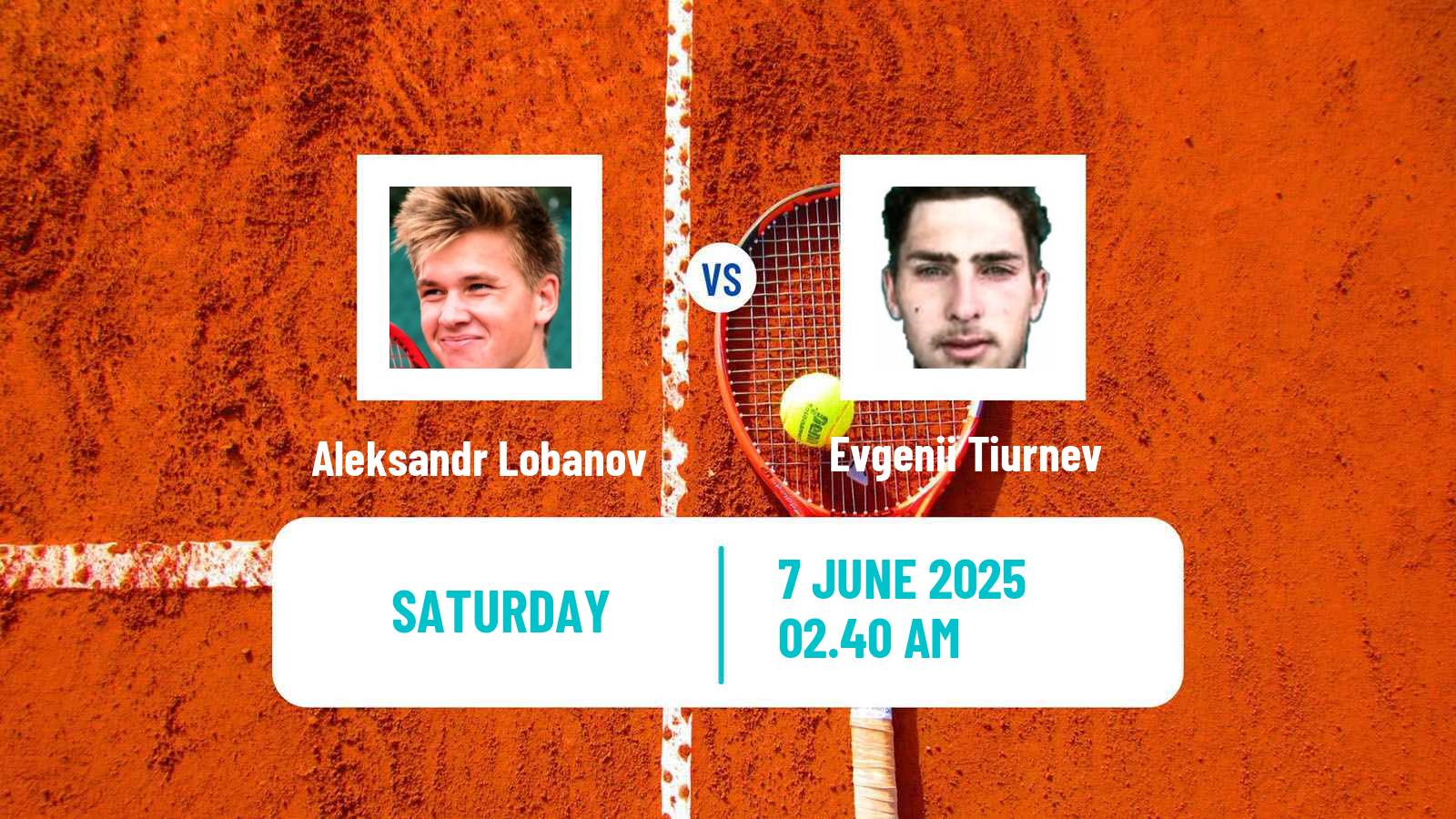Tennis ITF M15 Tsaghkadzor 2 Men Aleksandr Lobanov - Evgenii Tiurnev