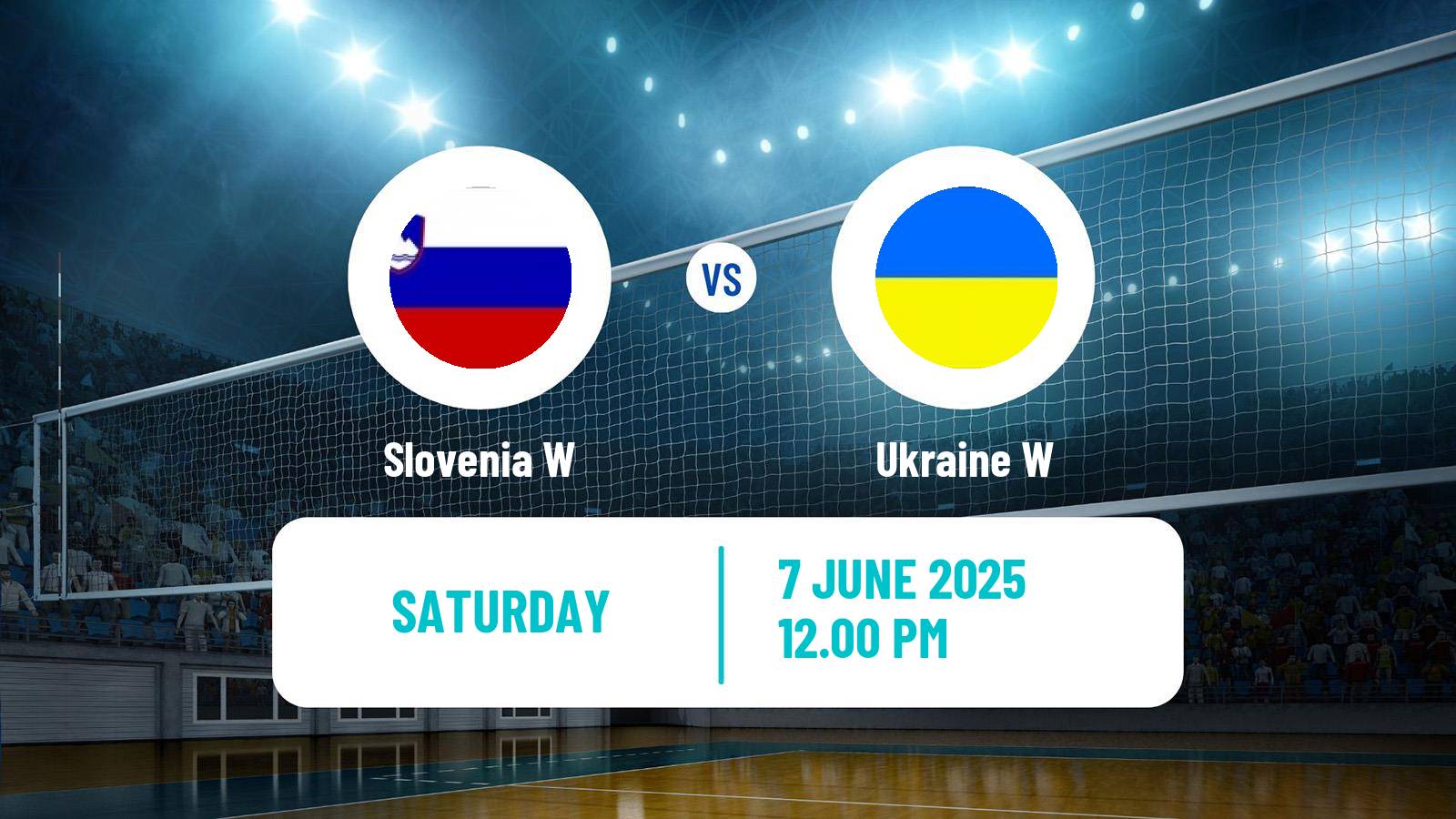 Volleyball Golden European League Volleyball Women Slovenia W - Ukraine W