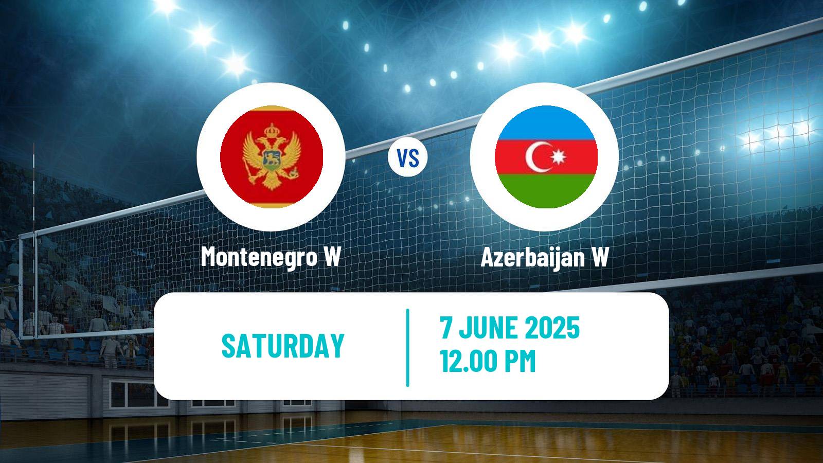 Volleyball Golden European League Volleyball Women Montenegro W - Azerbaijan W
