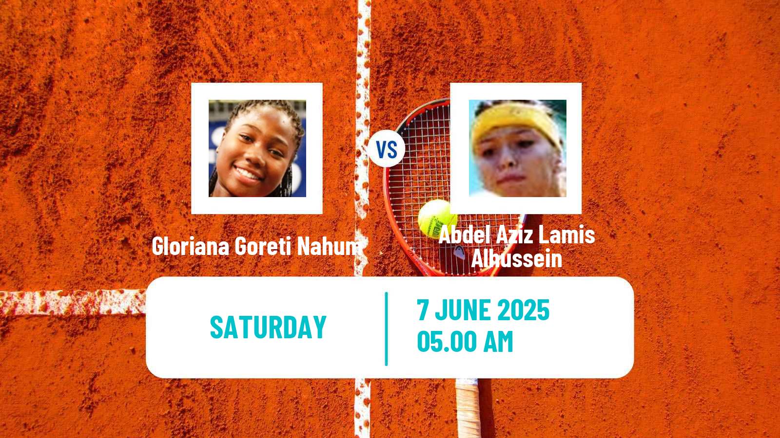 Tennis ITF W15 Monastir 22 Women Gloriana Goreti Nahum - Abdel Aziz Lamis Alhussein