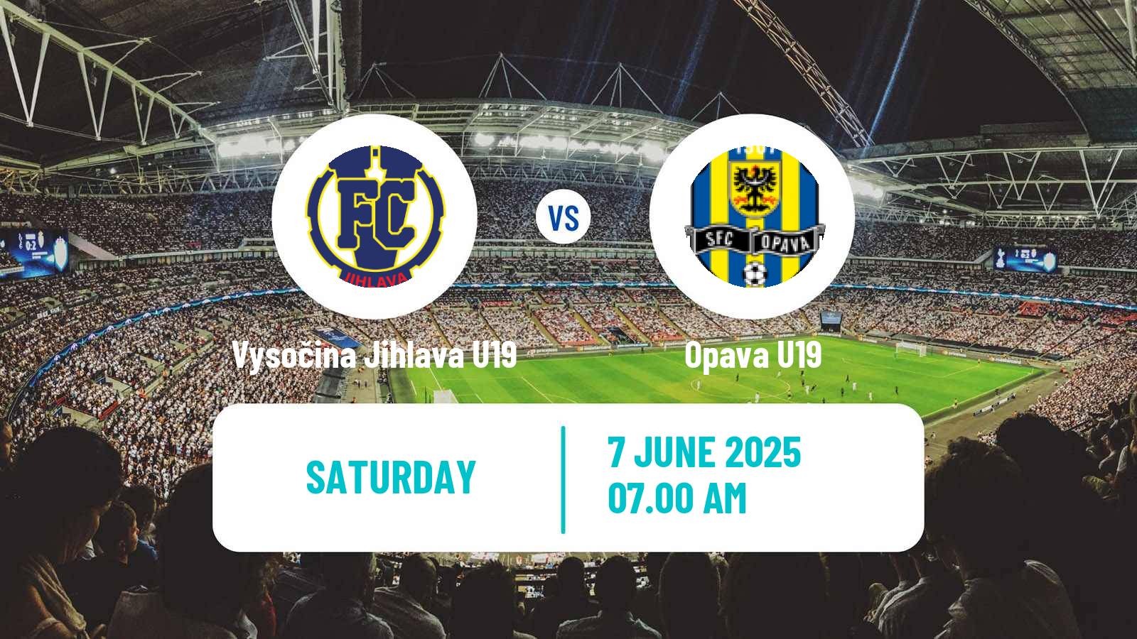 Soccer Czech U19 League Vysočina Jihlava U19 - Opava U19