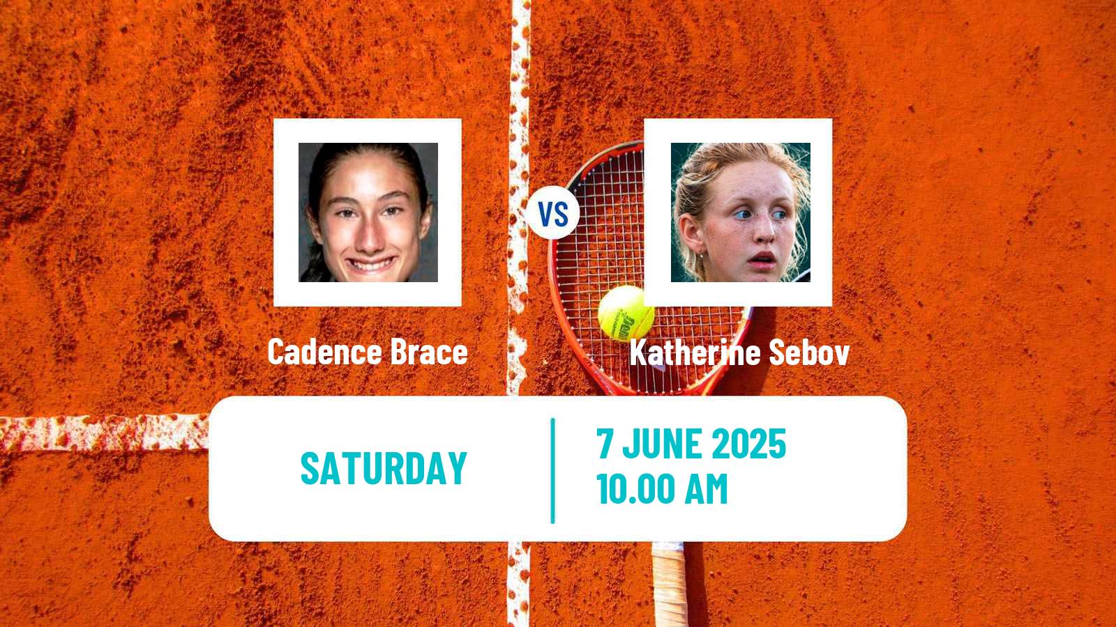 Tennis ITF W75 Sumter Sc Women Cadence Brace - Katherine Sebov