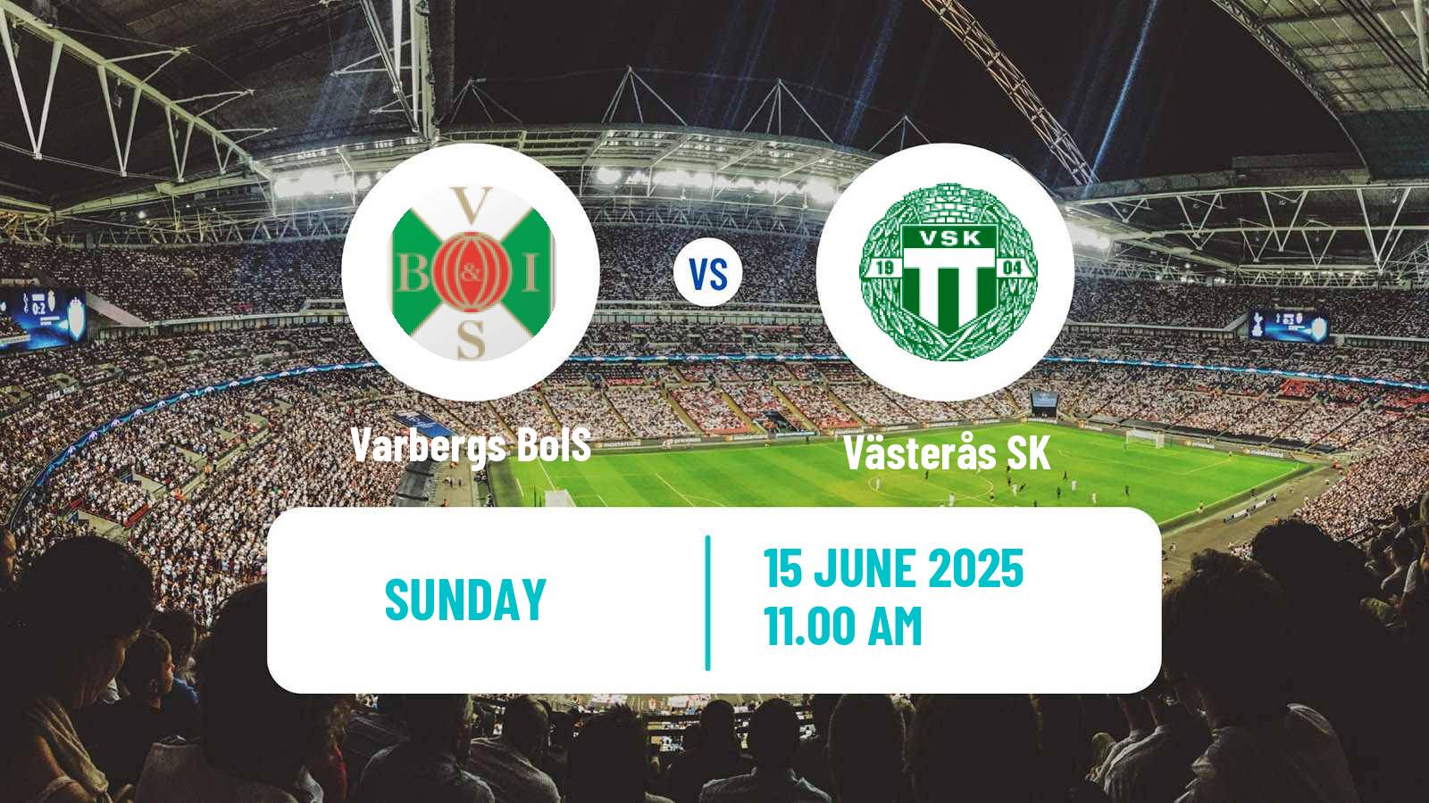 Soccer Swedish Superettan Varbergs BoIS - Västerås SK