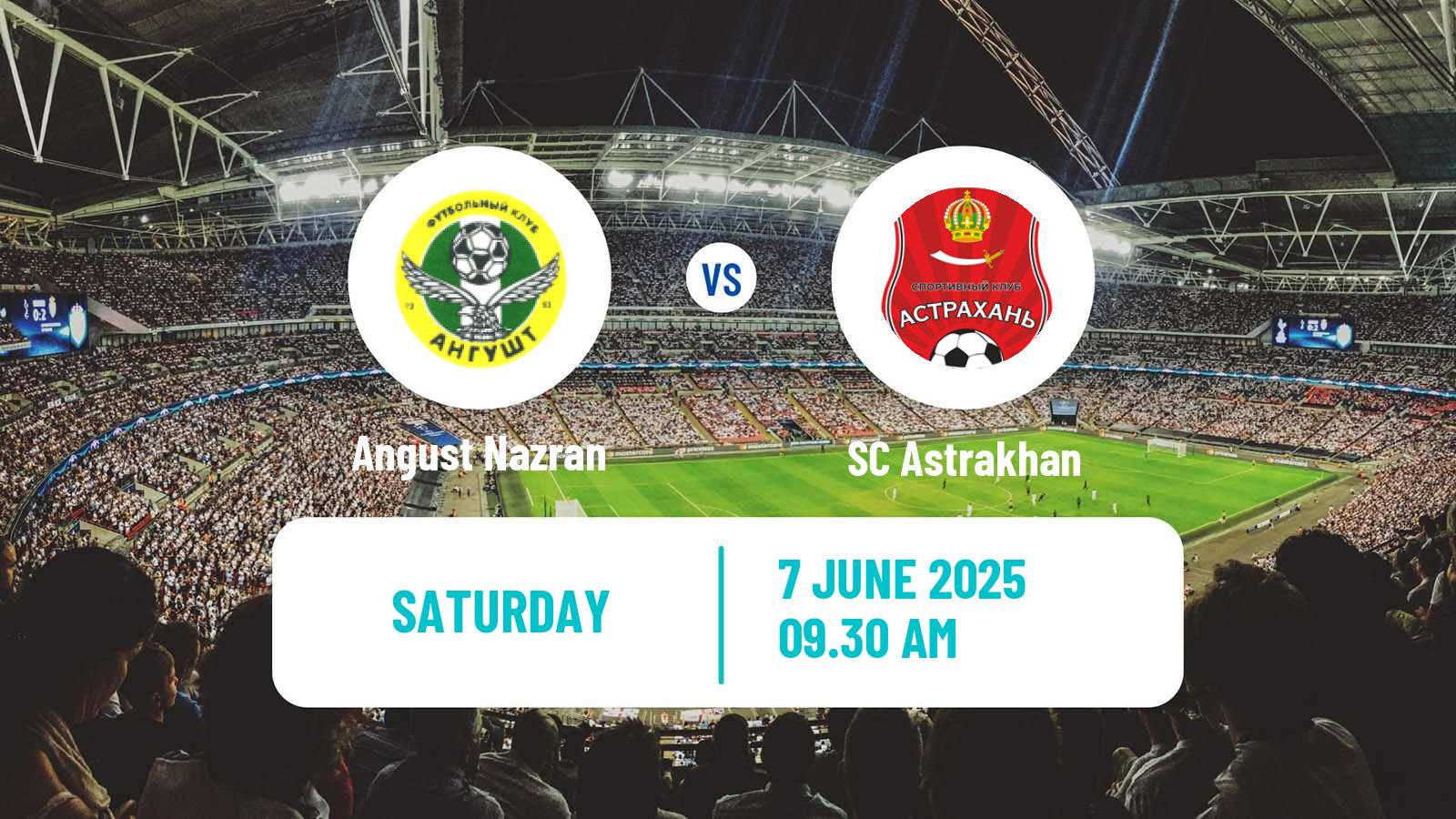 Soccer FNL 2 Division B Group 1 Angust Nazran - Astrakhan
