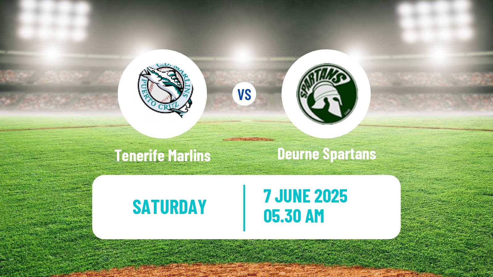 Baseball Confederation Cup Baseball Tenerife Marlins - Deurne Spartans