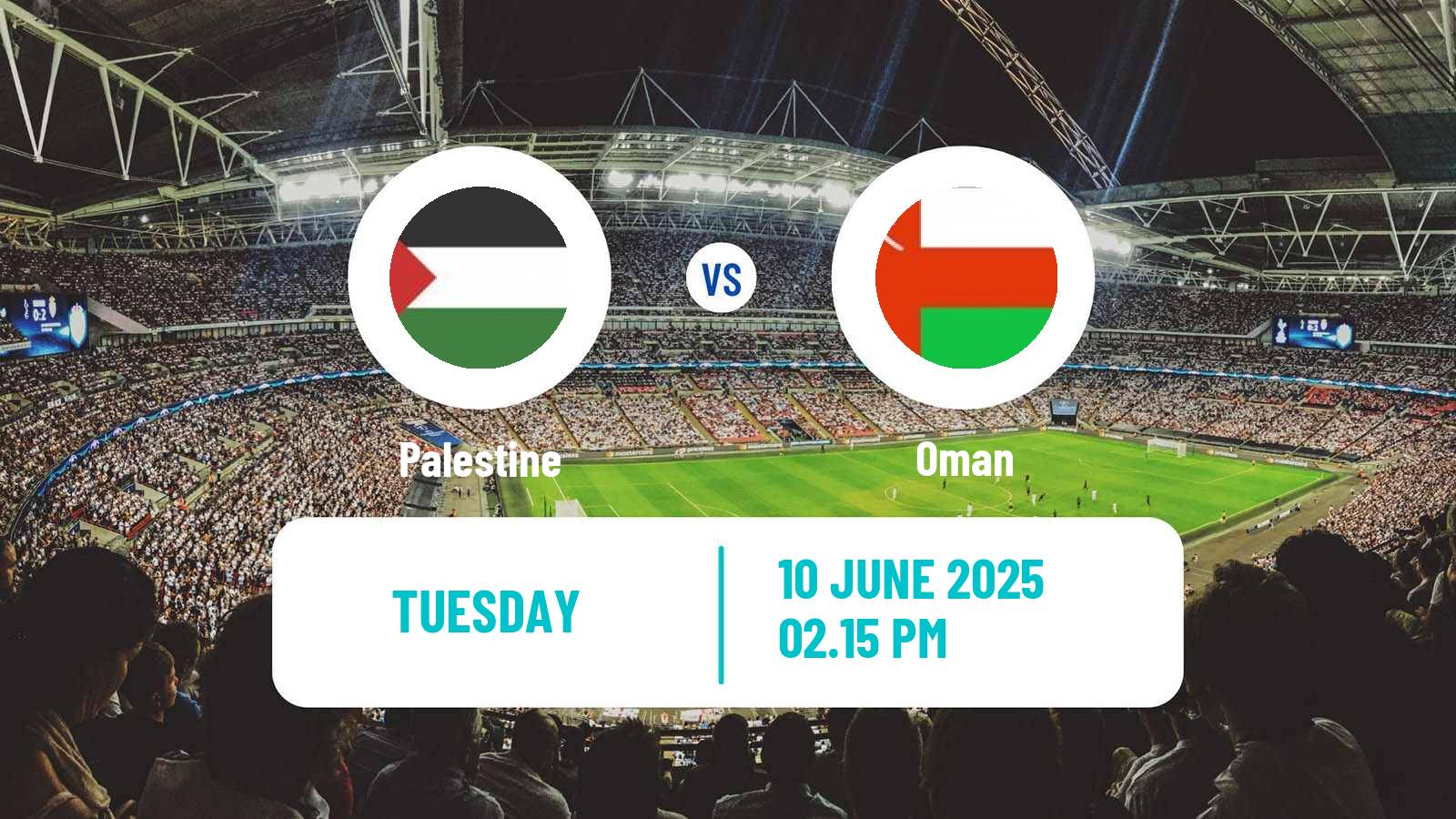 Soccer FIFA World Cup Palestine - Oman