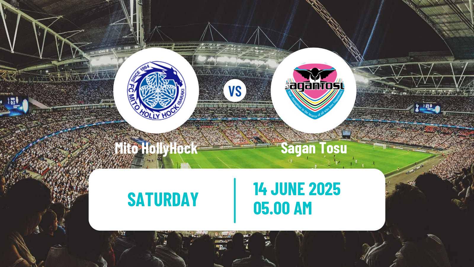 Soccer Japan J2 League Mito HollyHock - Sagan Tosu