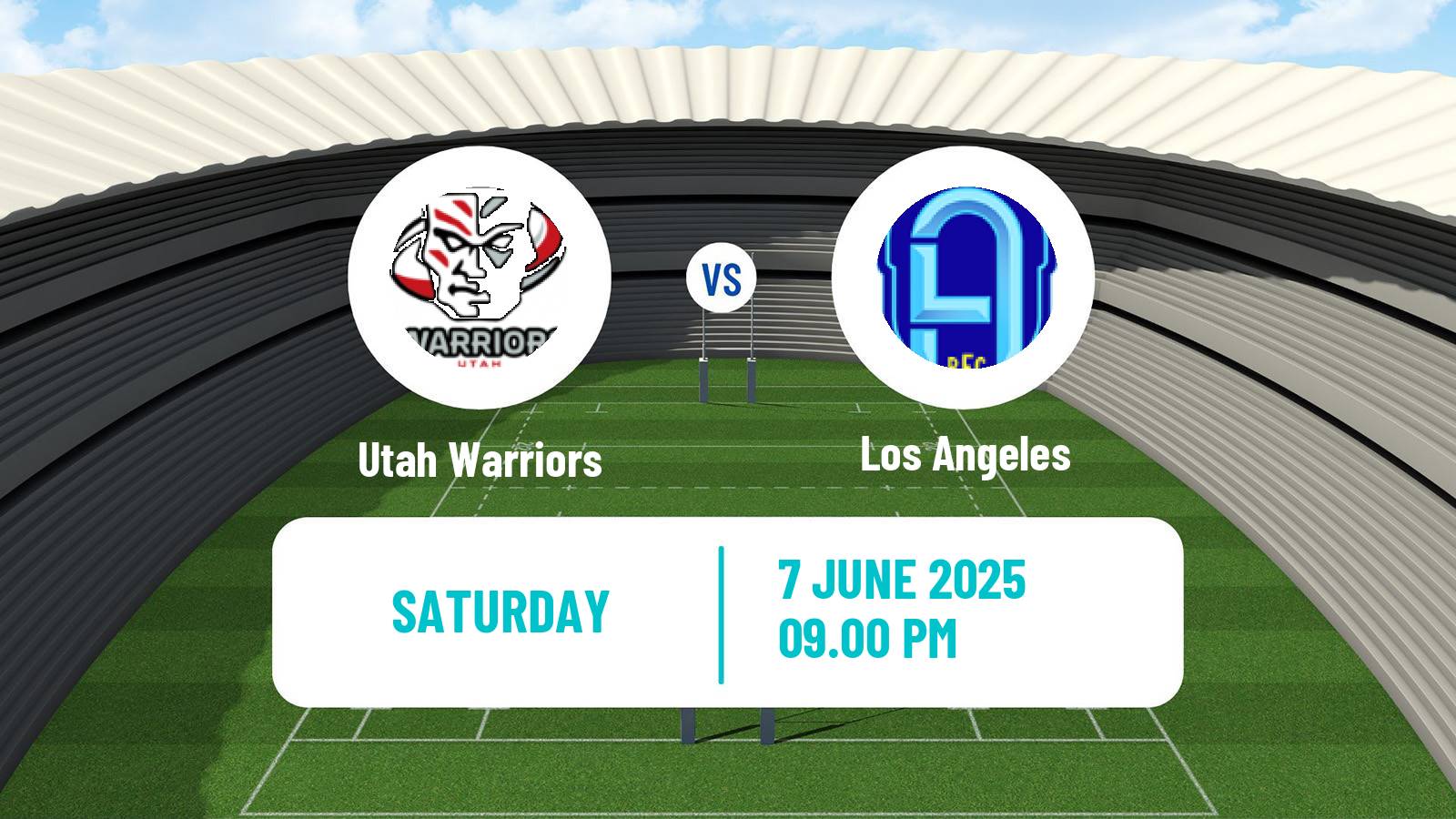 Rugby union USA Major League Rugby Utah Warriors - Los Angeles