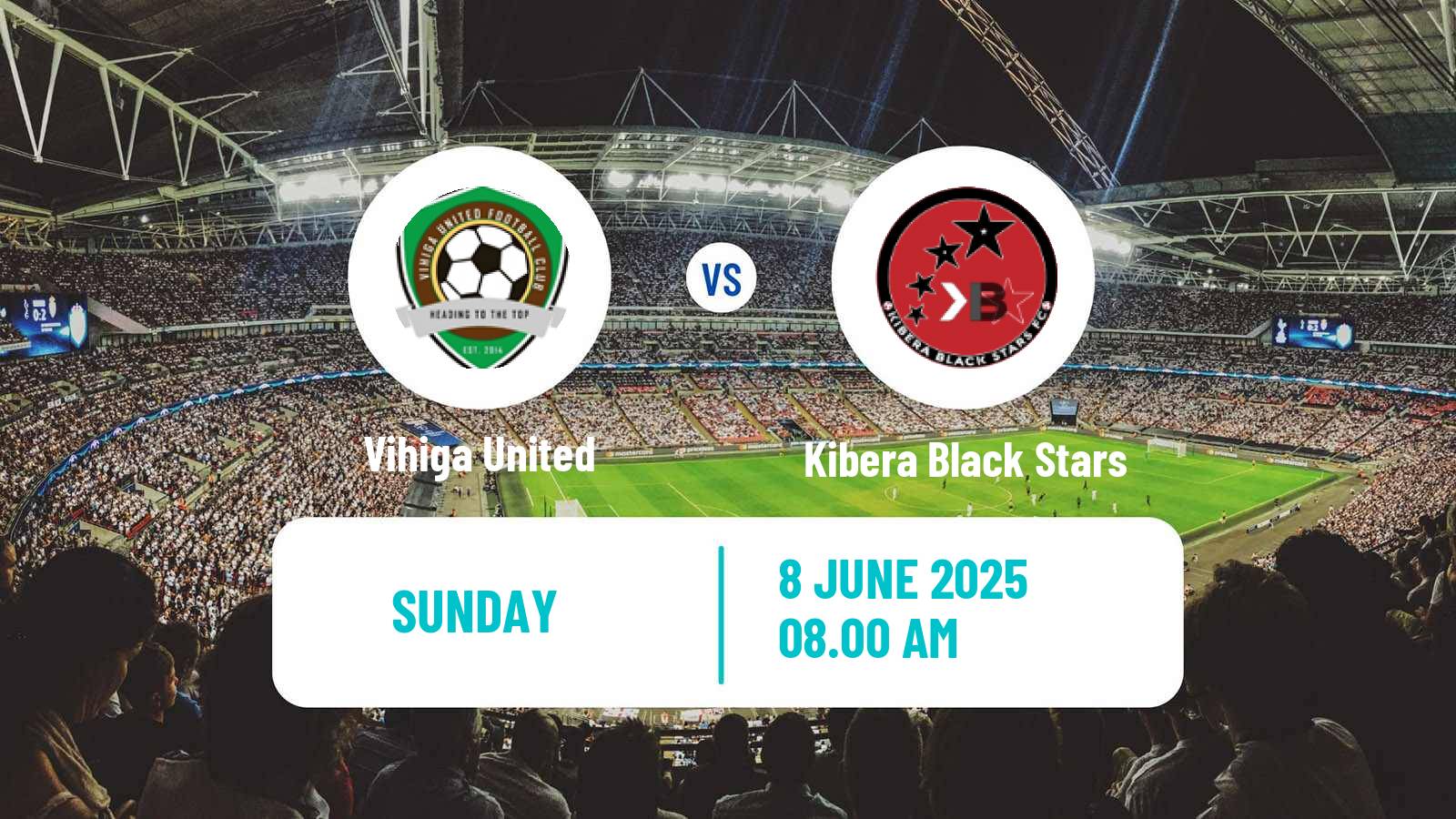 Soccer Kenyan Super League Vihiga United - Kibera Black Stars