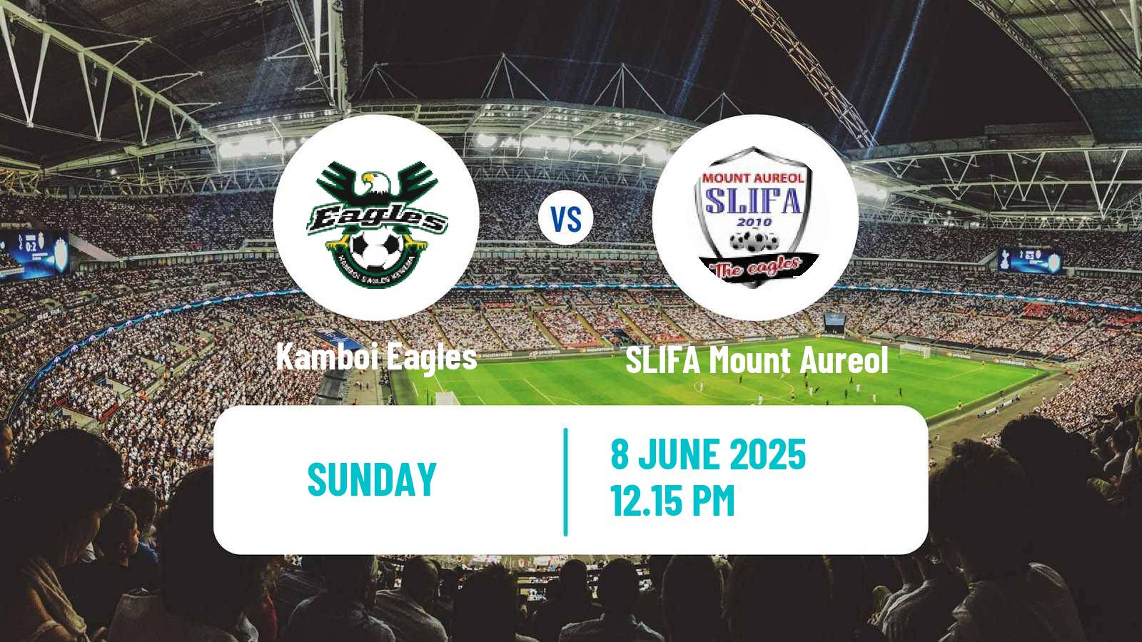 Soccer Sierra Leone Premier League Kamboi Eagles - SLIFA Mount Aureol