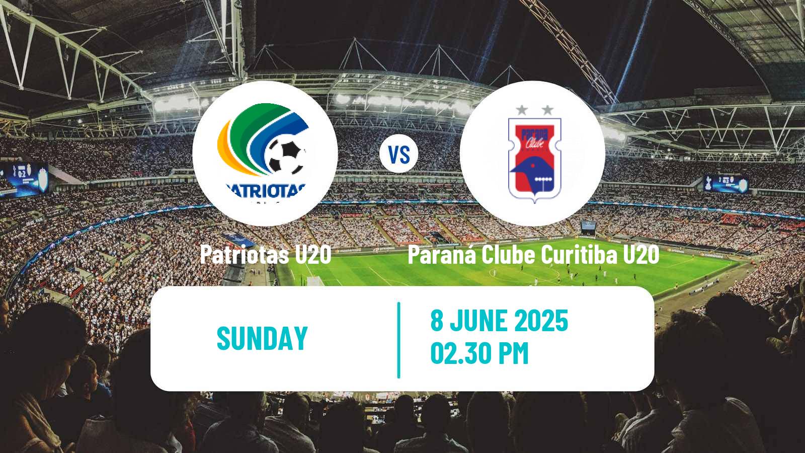 Soccer Brazilian Paranaense U20 Patriotas U20 - Paraná Clube Curitiba U20