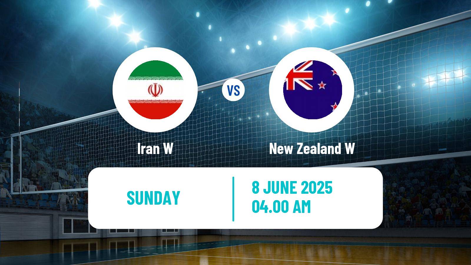 Volleyball AVC Challenge Cup Volleyball Women Iran W - New Zealand W
