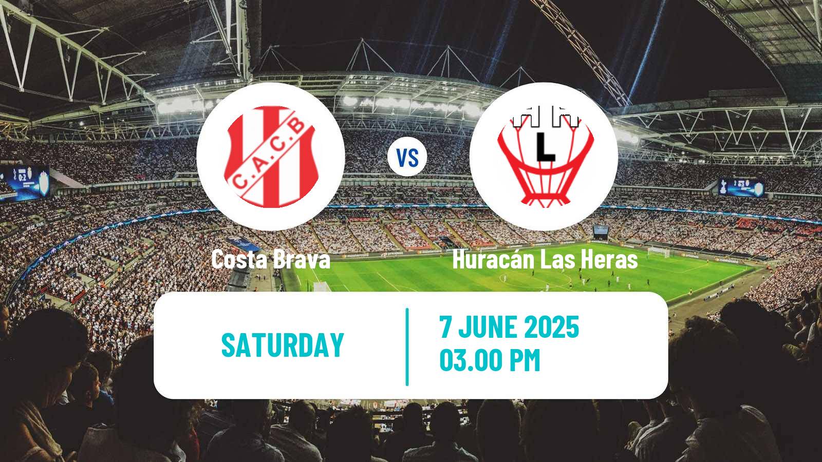 Soccer Argentinian Torneo Federal Costa Brava - Huracán Las Heras