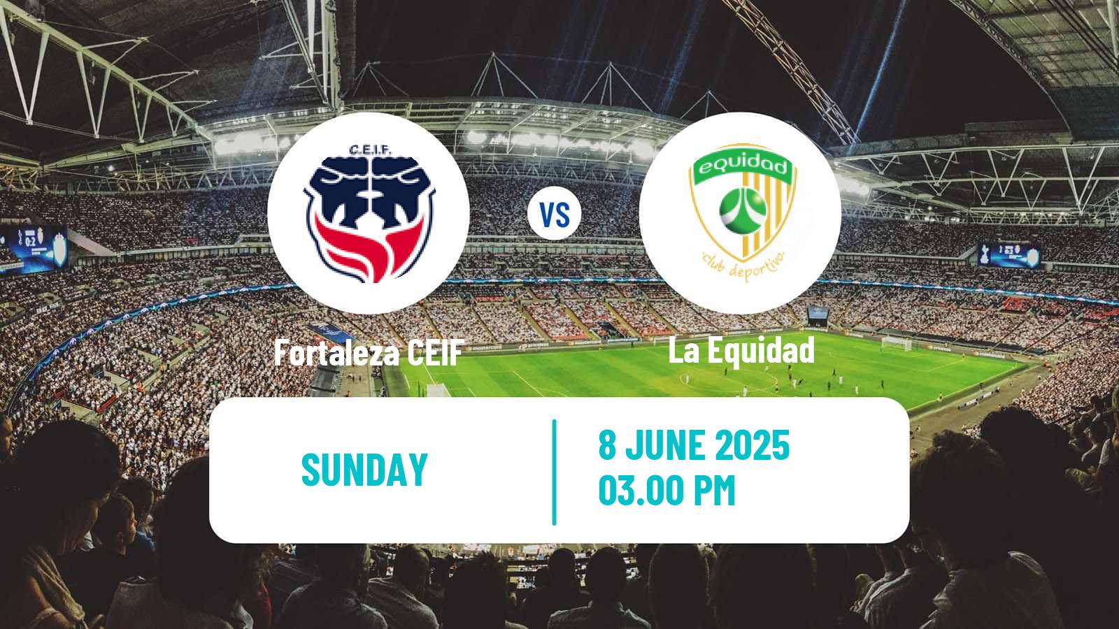Soccer Colombian Liga Women Fortaleza CEIF - La Equidad