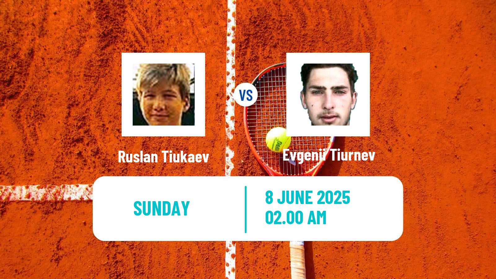 Tennis ITF M15 Tsaghkadzor 2 Men Ruslan Tiukaev - Evgenii Tiurnev