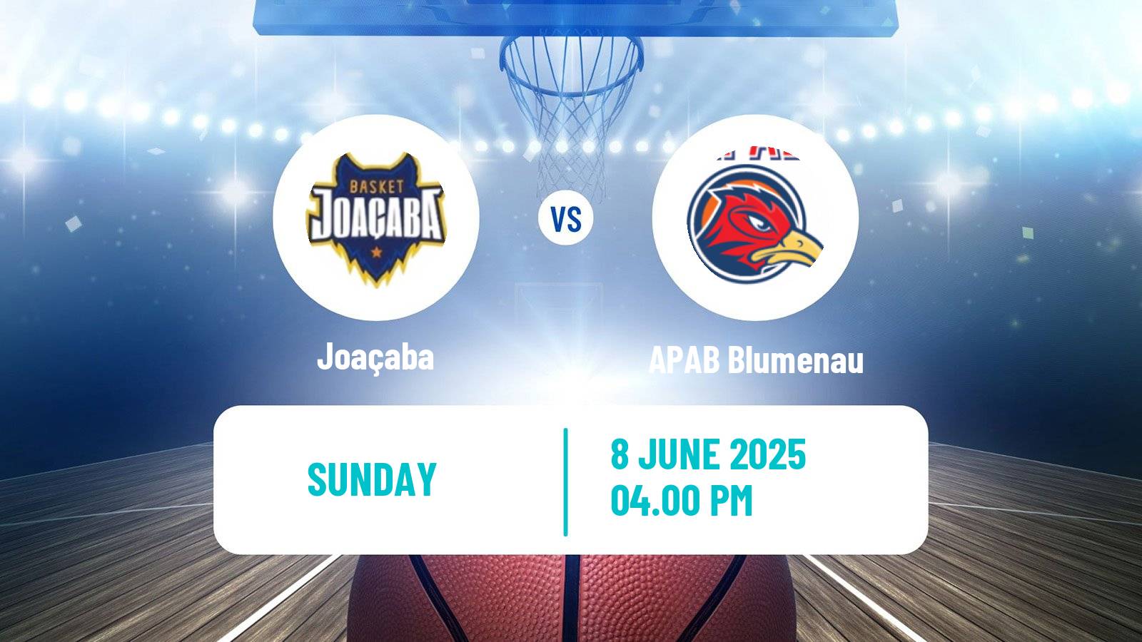 Basketball Brazilian CBB Basketball Joaçaba - APAB Blumenau