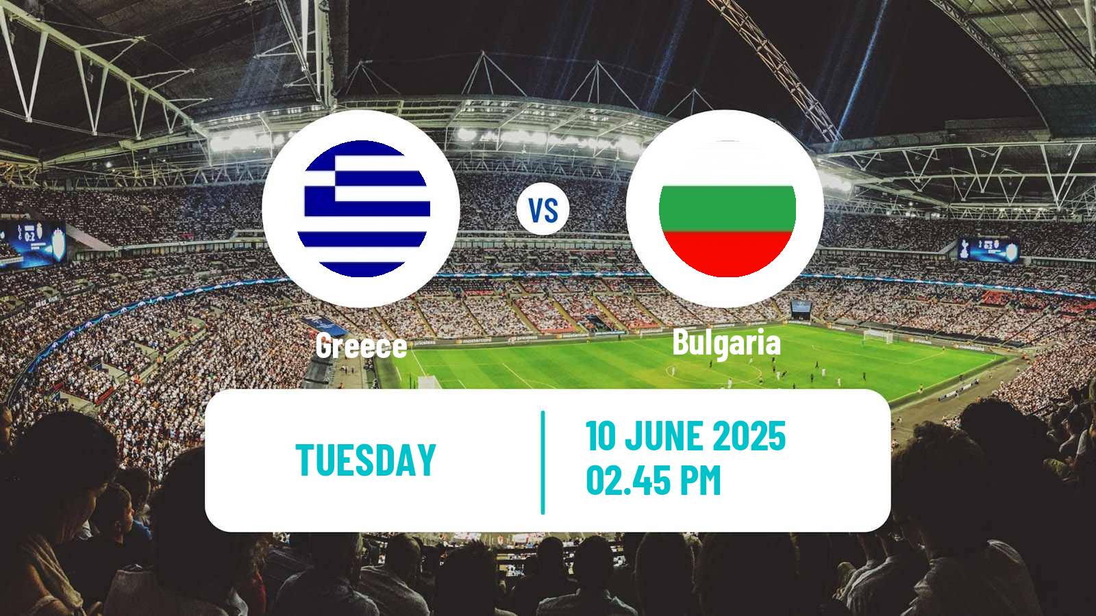 Soccer Friendly Greece - Bulgaria