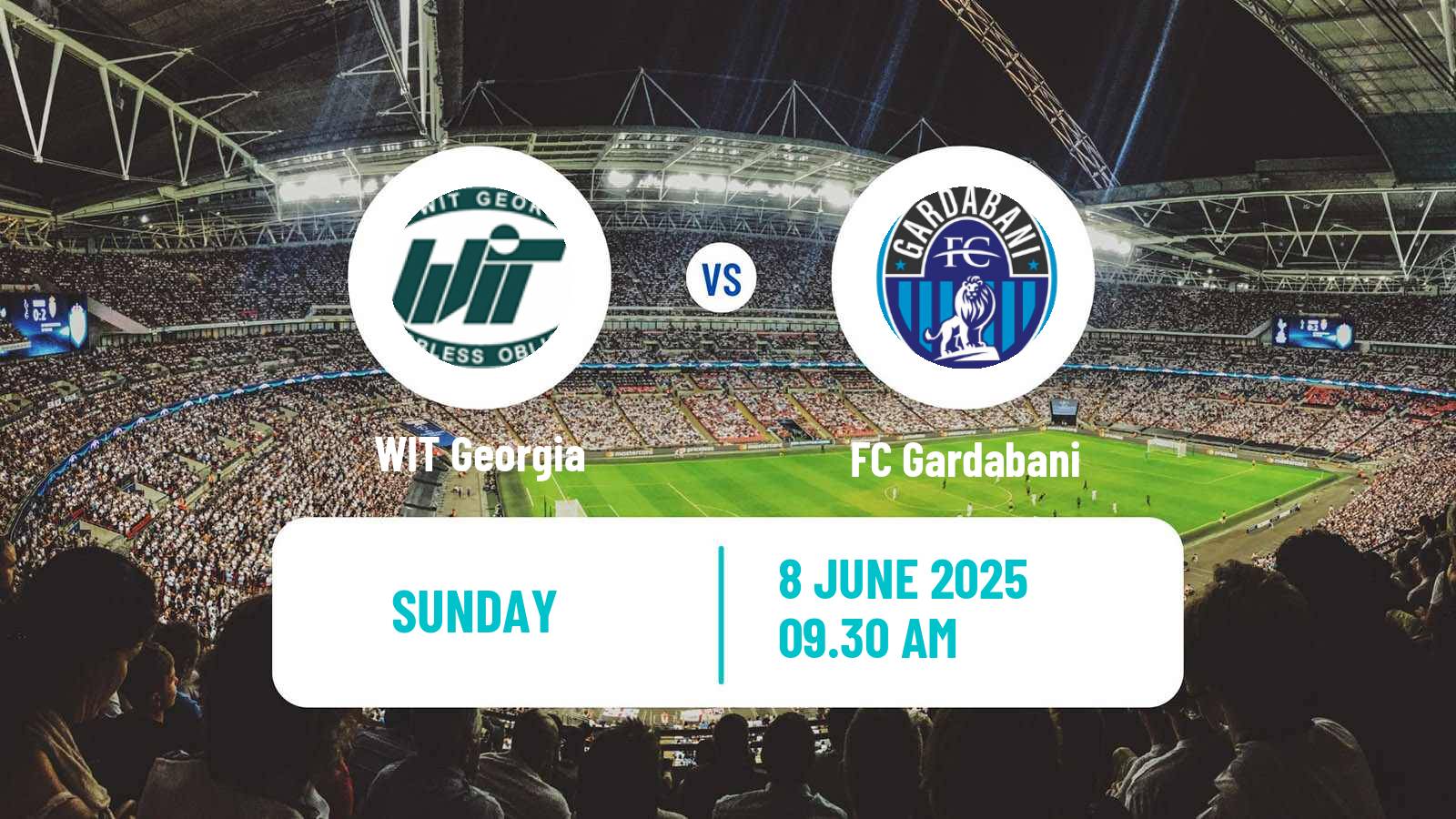 Soccer Georgian Liga 3 WIT Georgia - Gardabani