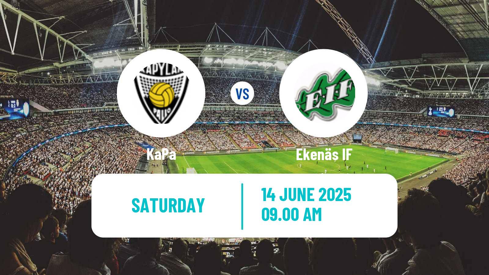 Soccer Finnish Ykkosliiga KaPa - Ekenäs