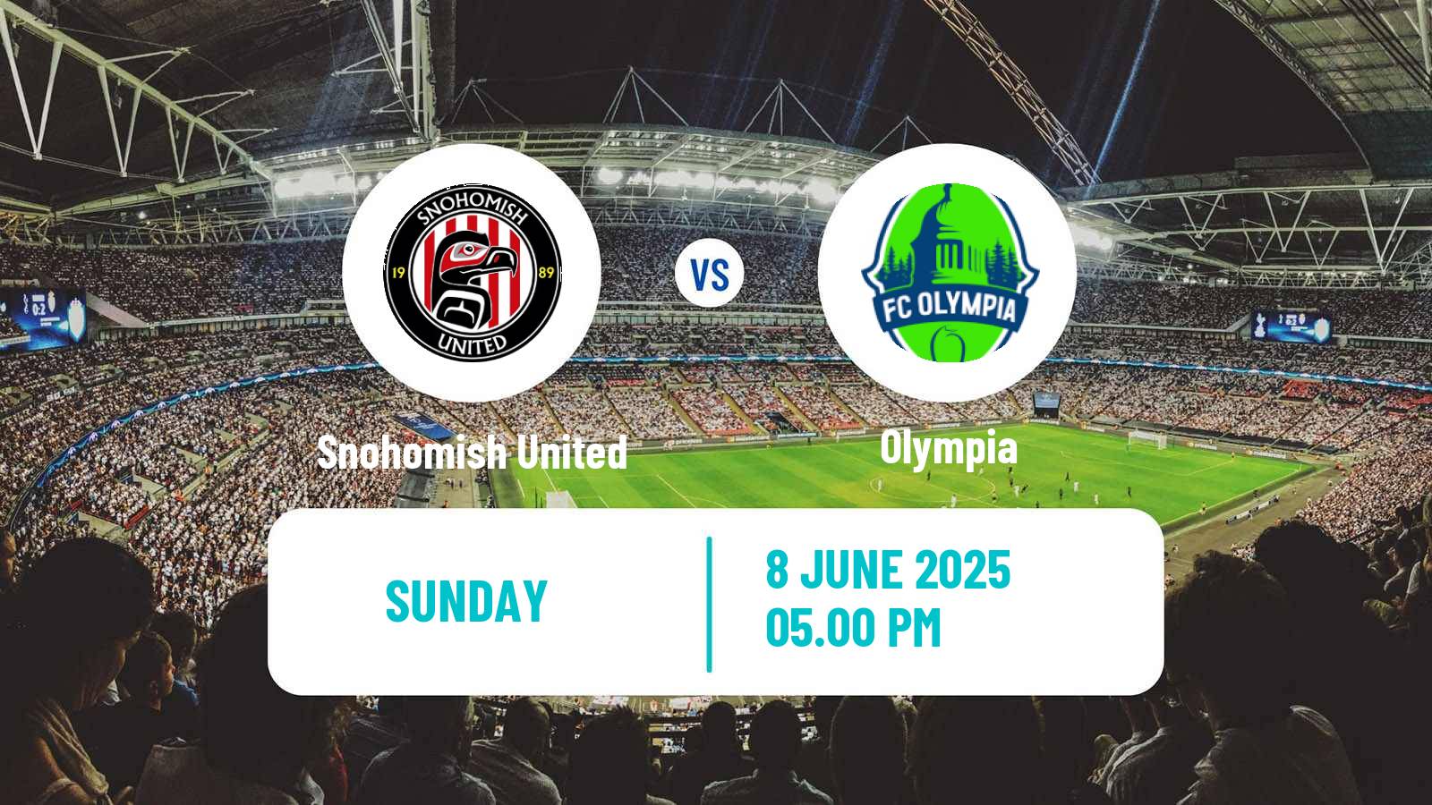 Soccer USL League Two Snohomish United - Olympia