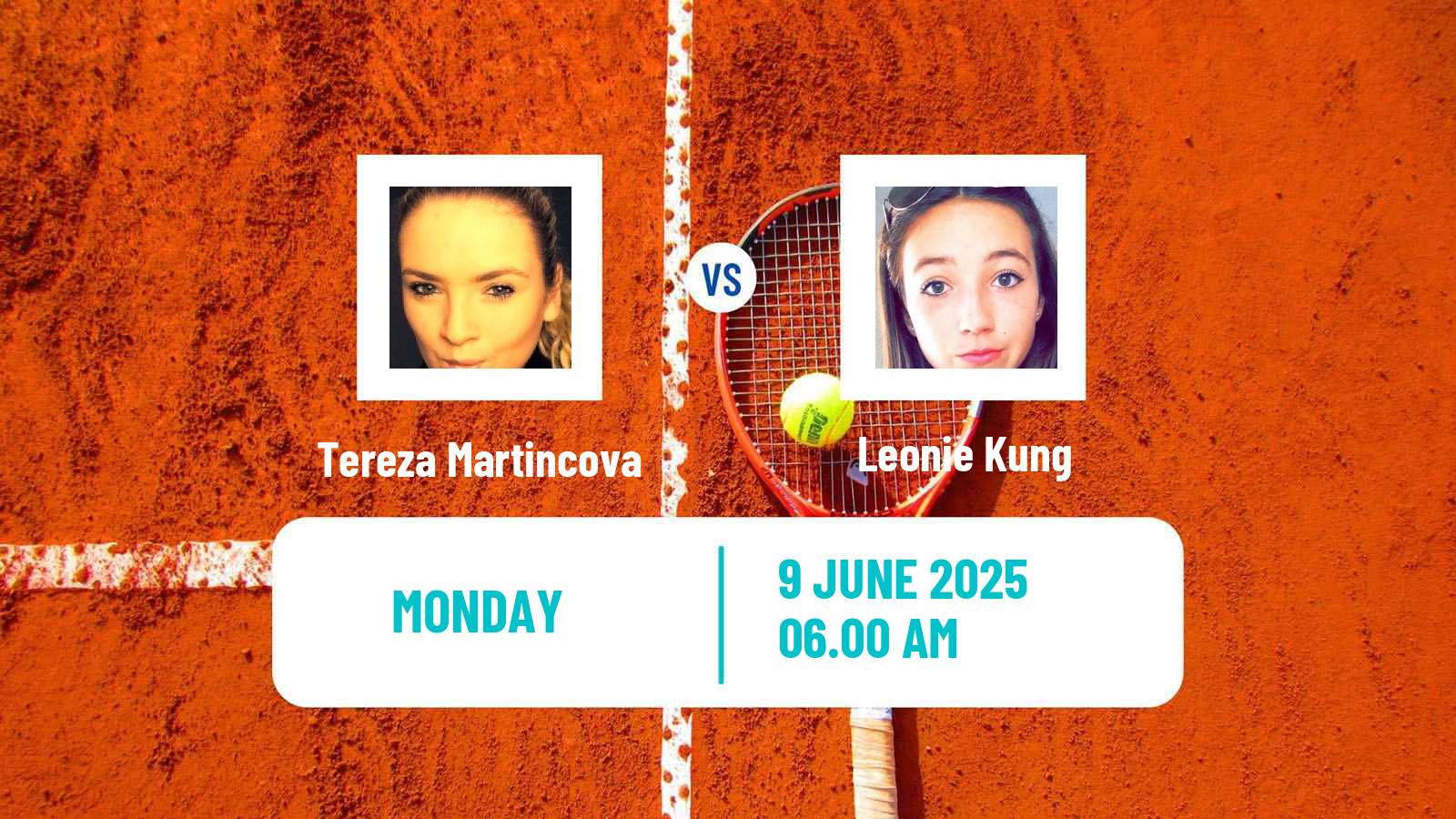 Tennis Ilkley Challenger Women 2025 Tereza Martincova - Leonie Kung