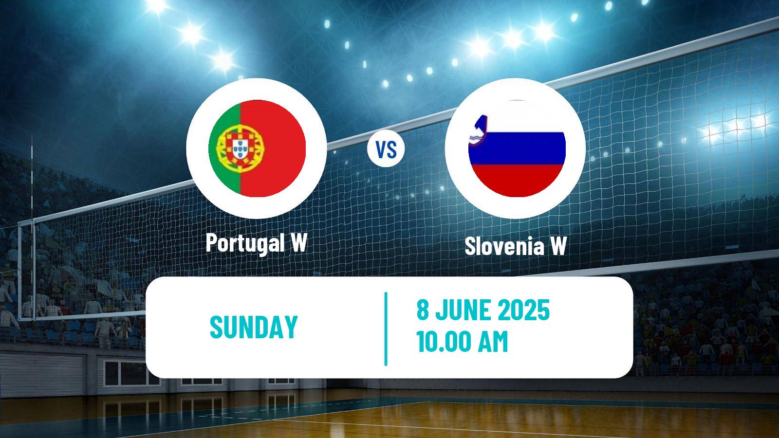 Volleyball Golden European League Volleyball Women Portugal W - Slovenia W
