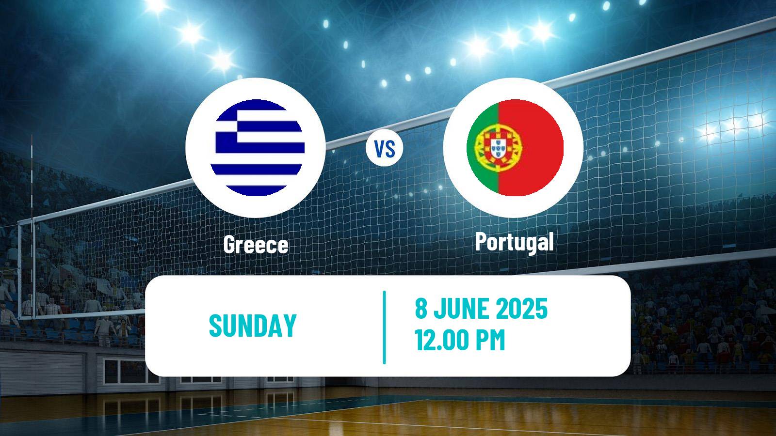 Volleyball Golden European League Volleyball Greece - Portugal