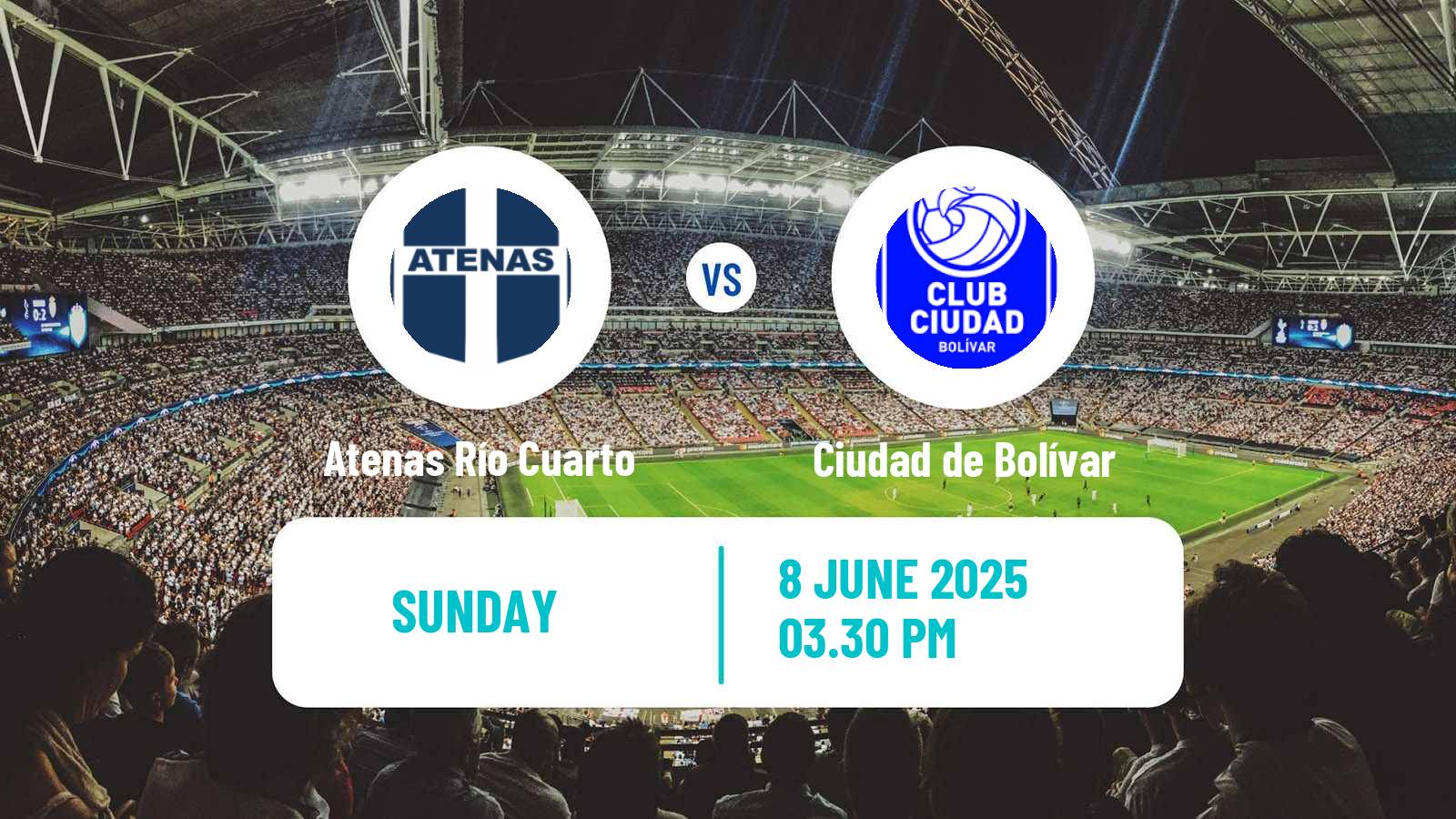 Soccer Argentinian Torneo Federal Atenas Río Cuarto - Ciudad de Bolívar