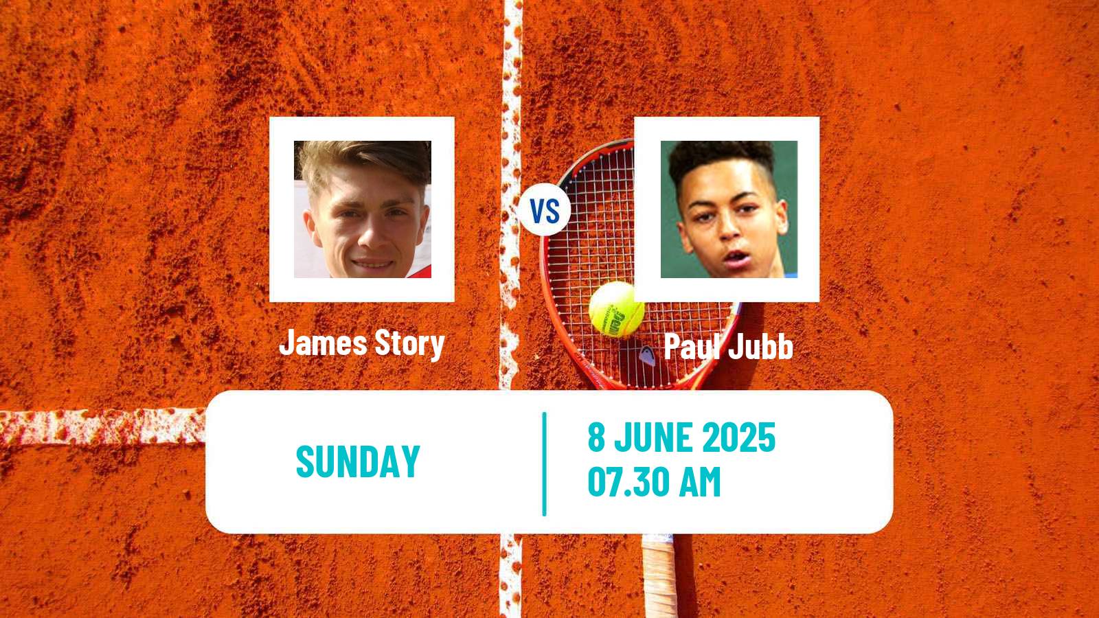 Tennis Ilkley Challenger Men James Story - Paul Jubb