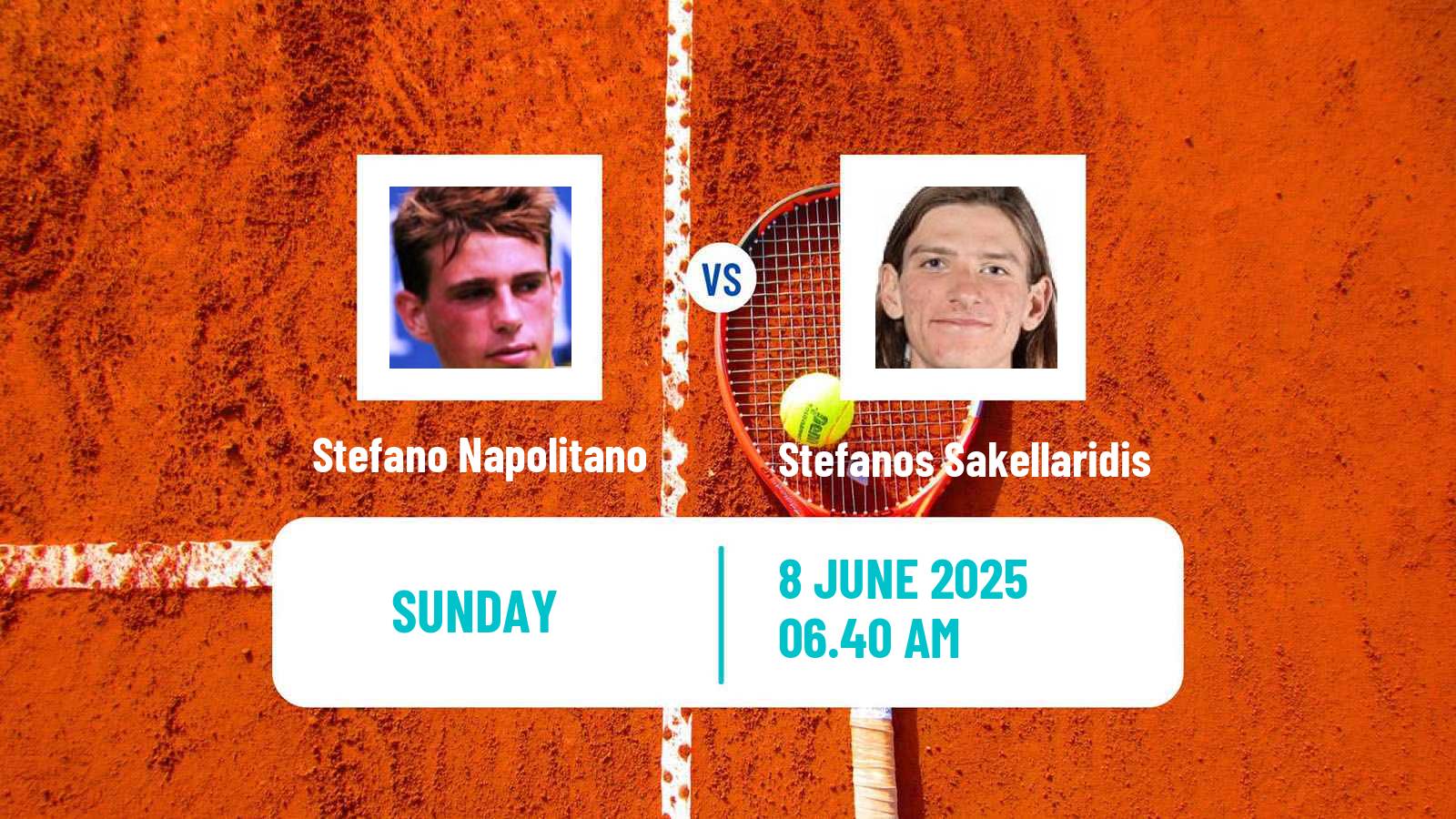 Tennis Perugia Challenger Men Stefano Napolitano - Stefanos Sakellaridis