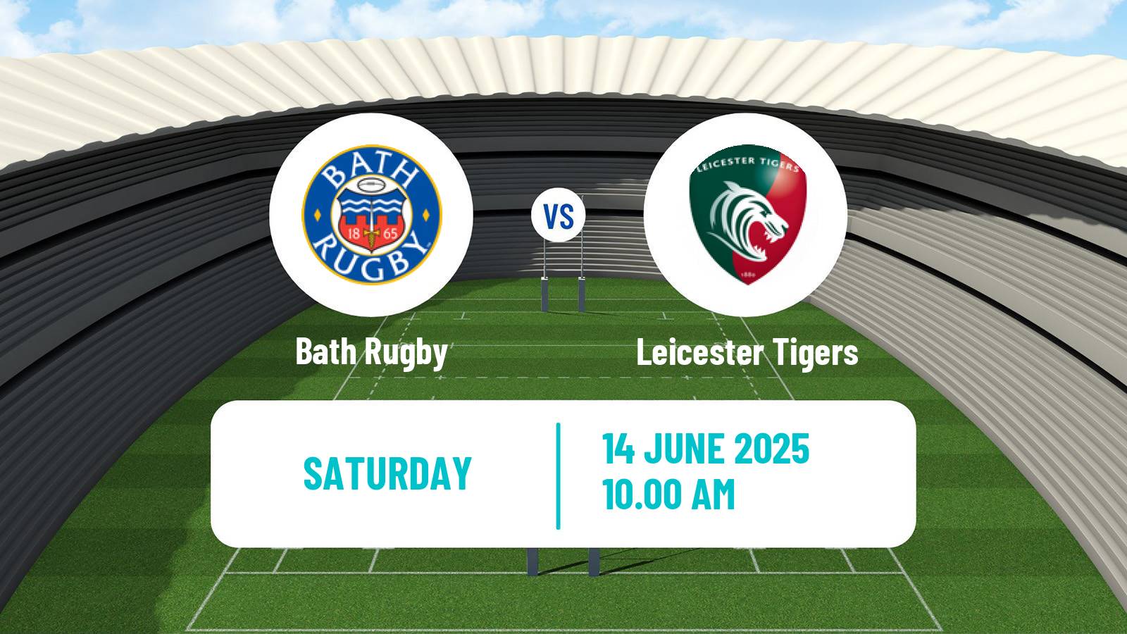 Rugby union English Premiership Rugby Bath - Leicester Tigers