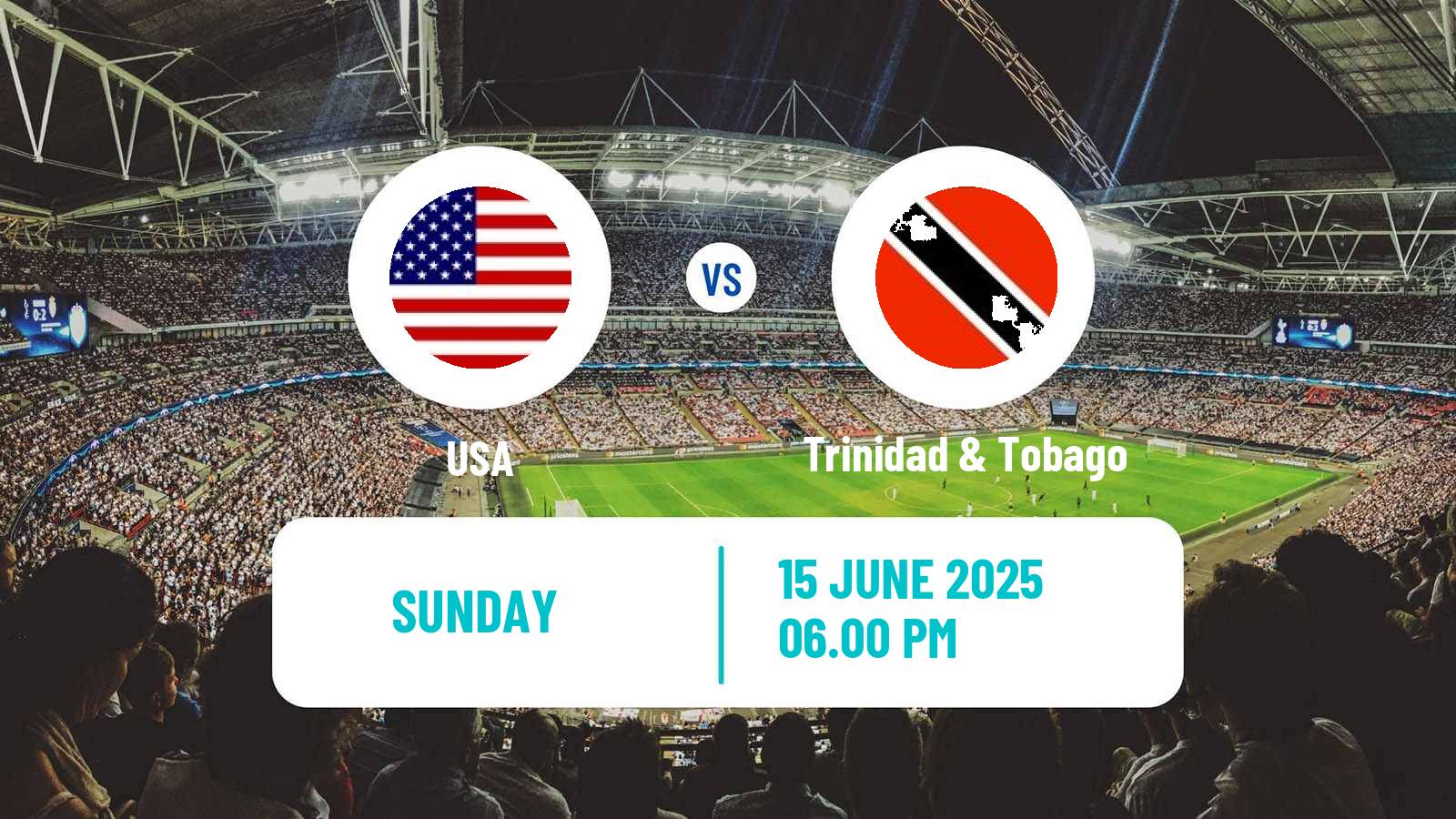 Soccer Gold Cup USA - Trinidad & Tobago