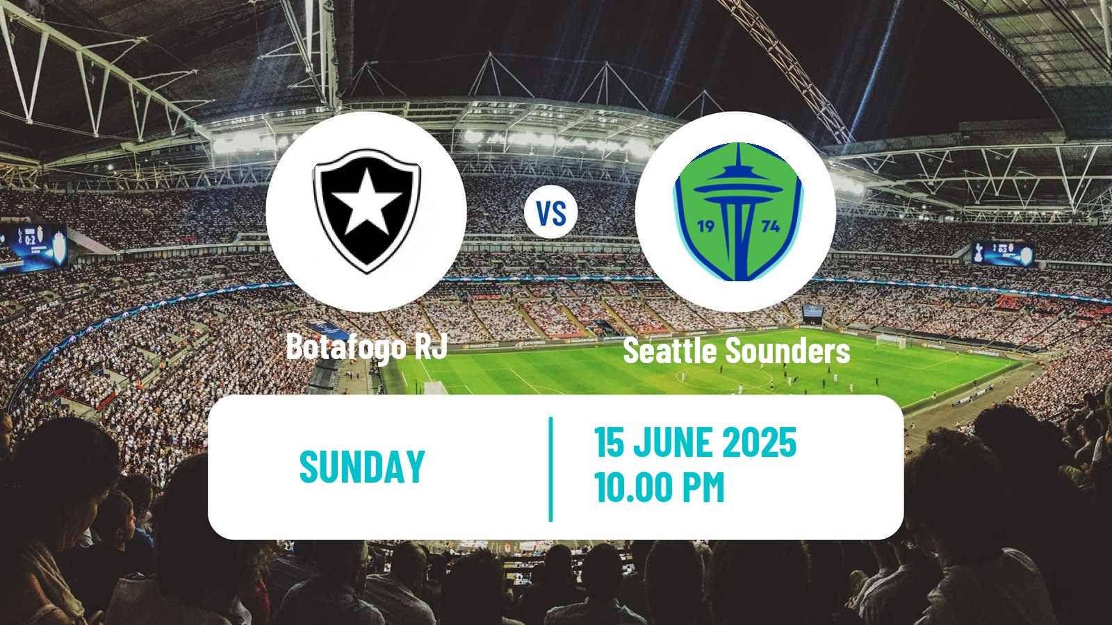 Soccer FIFA Club World Cup Botafogo RJ - Seattle Sounders