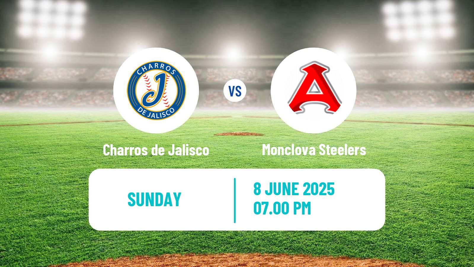 Baseball LMB Charros de Jalisco - Monclova Steelers