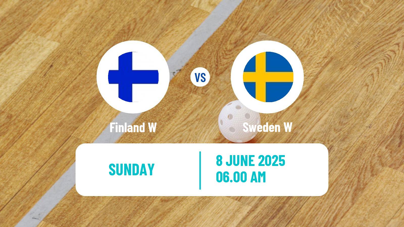 Floorball Euro Floorball Tour Women Finland Finland W - Sweden W