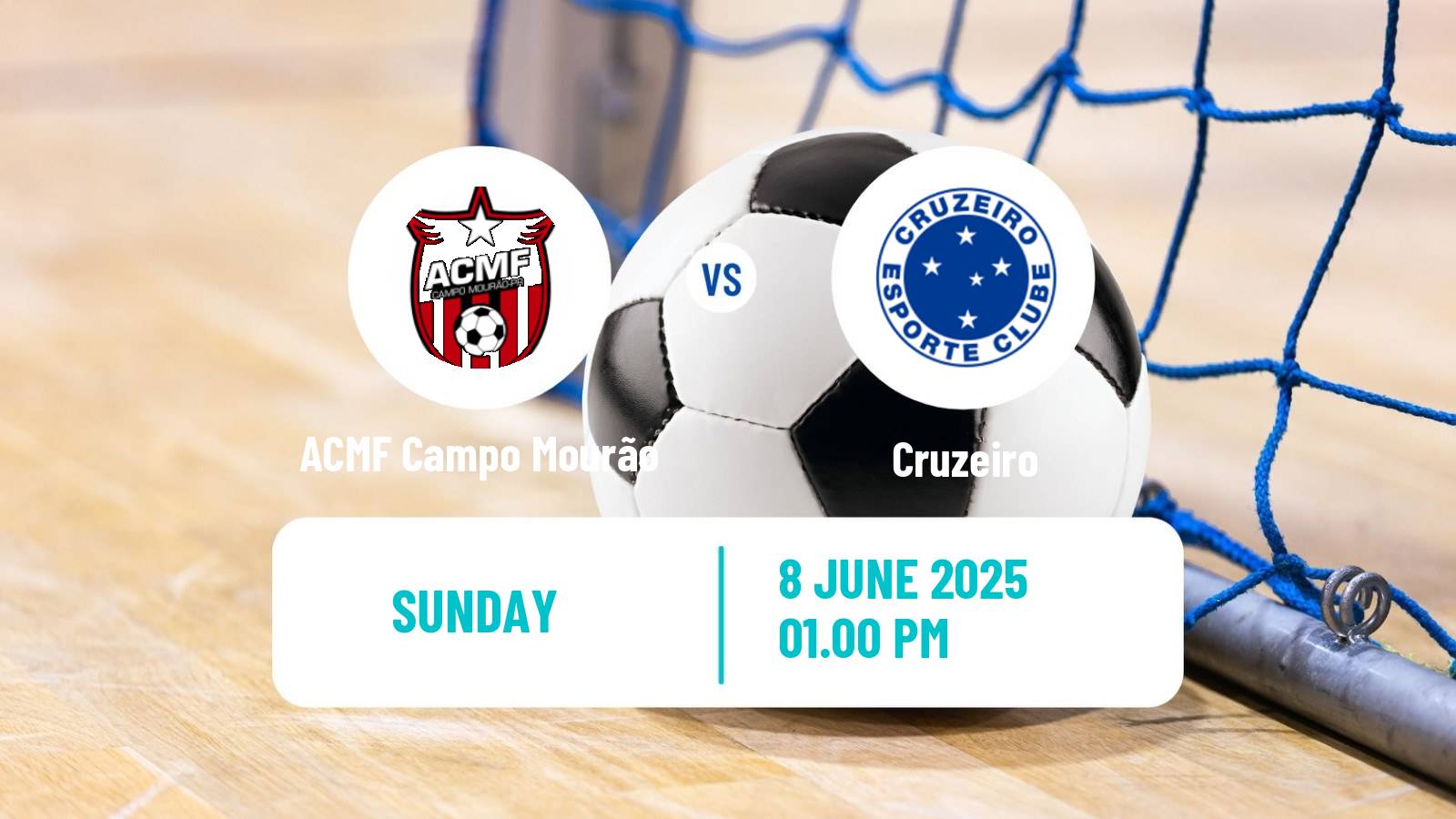 Futsal Brazilian Liga Futsal ACMF Campo Mourão - Cruzeiro