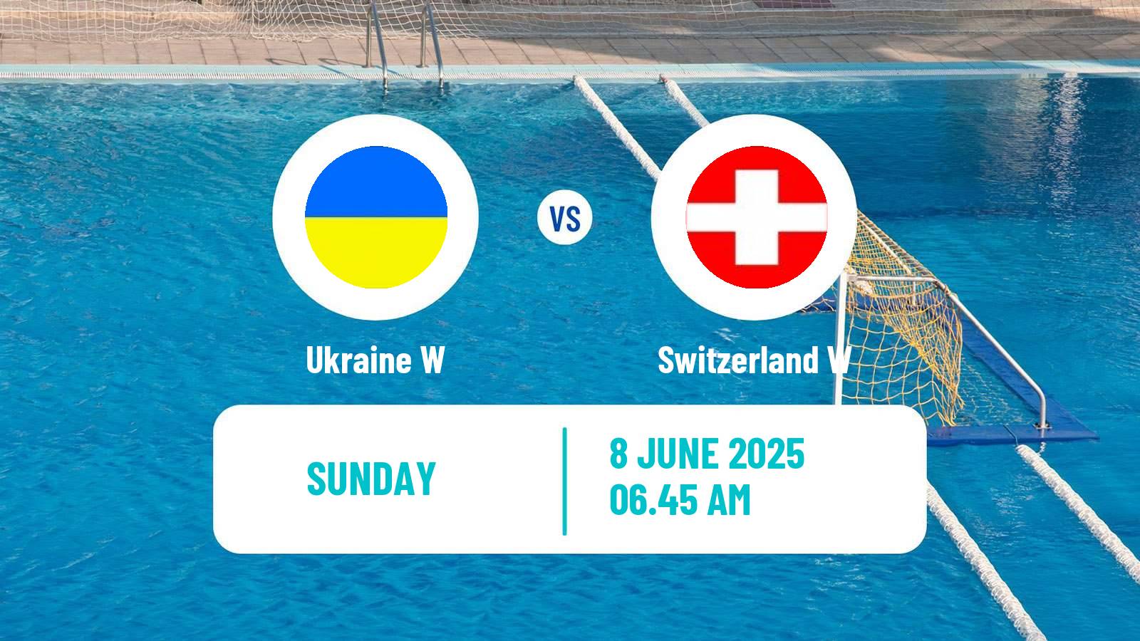 Water polo European Championship Water Polo Women Ukraine W - Switzerland W