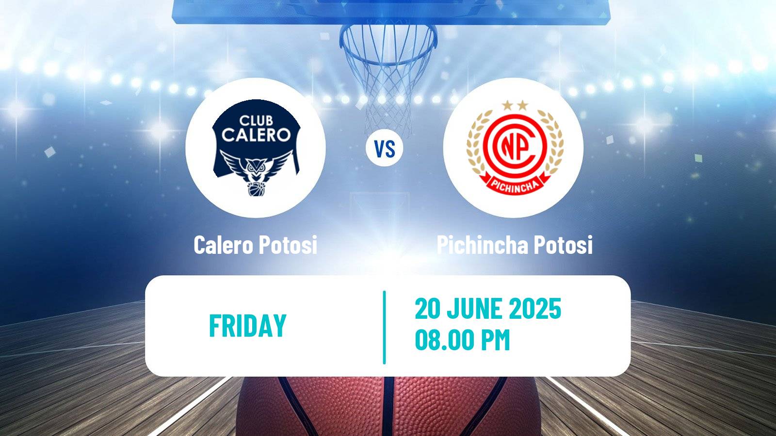 Basketball Bolivian Libobasquet Calero Potosi - Pichincha Potosi