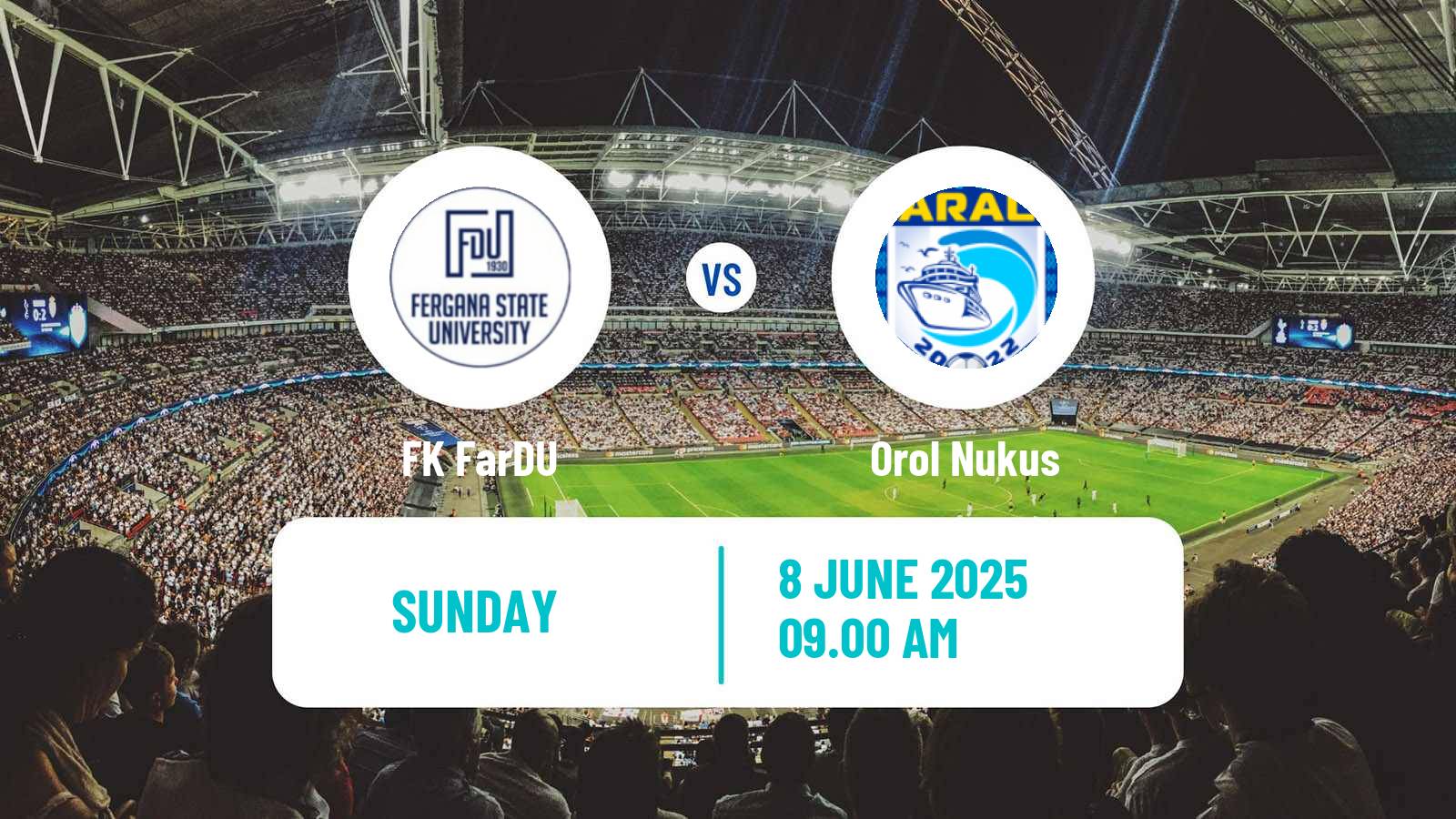 Soccer Uzbek Pro Liga FarDU - Orol Nukus