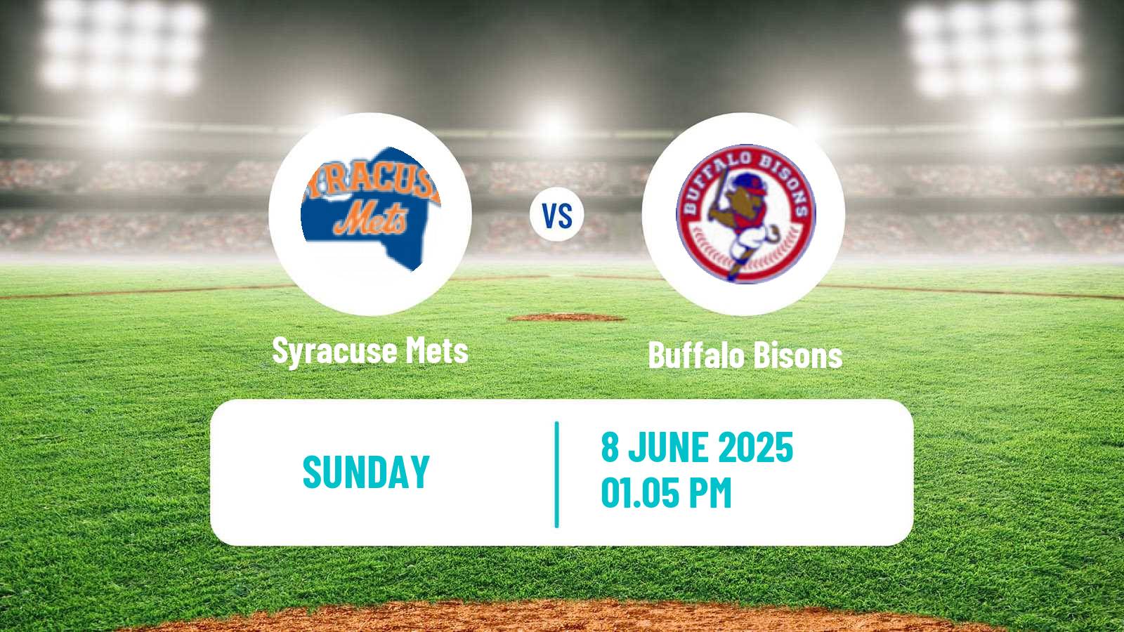 Baseball IL Syracuse Mets - Buffalo Bisons