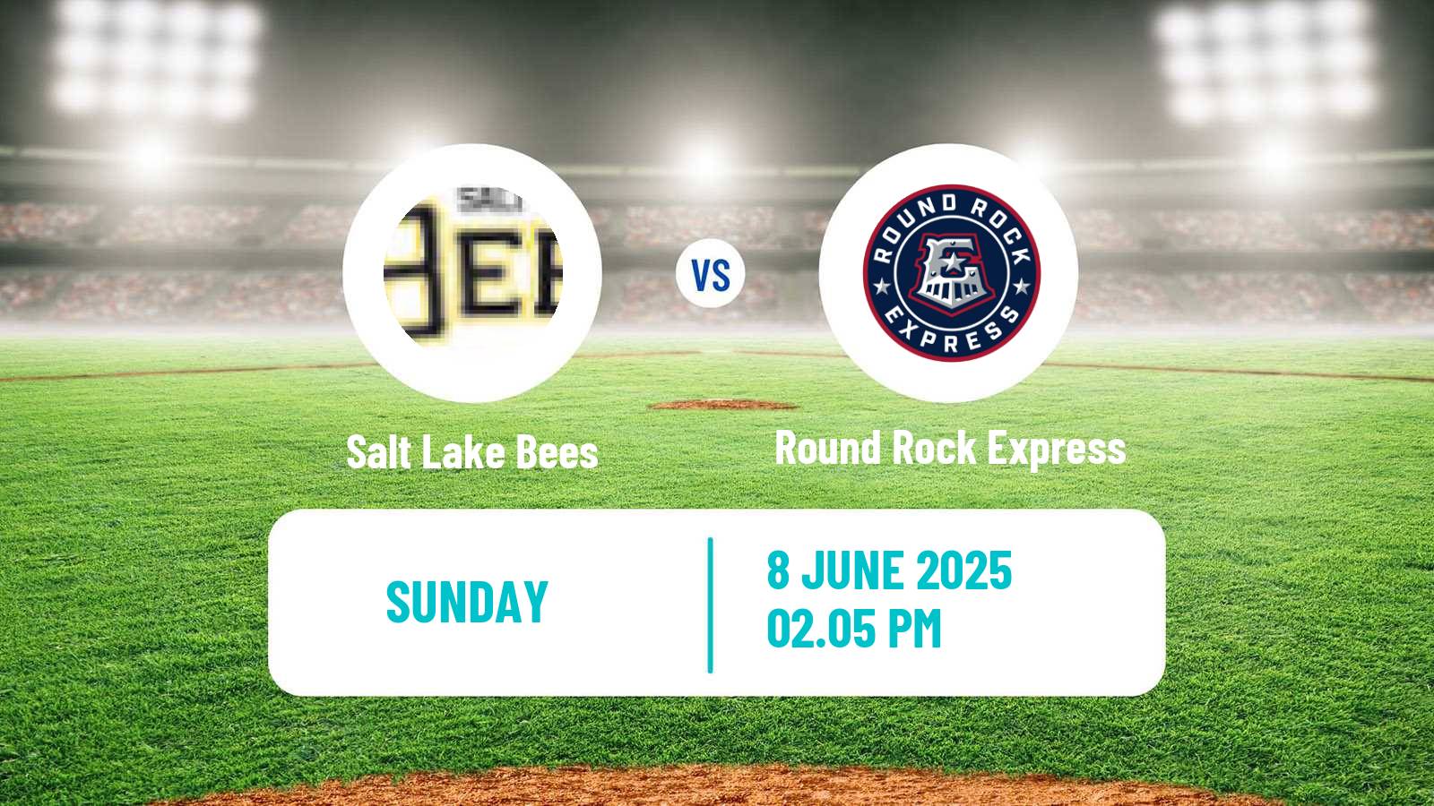 Baseball PCL Salt Lake Bees - Round Rock Express